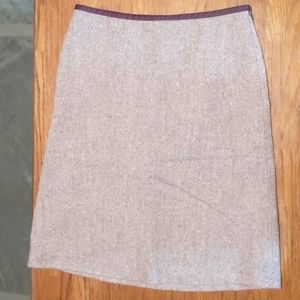 George Purple Pencil Work Skirt Size 4